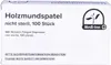 Medi-Inn Mundspatel aus Holz, unsteril (100 Stück) Produktbild-Vorschau 5