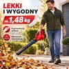 Akumulatorowa Dmuchawa do Liści 21V Brushless, 2×4,0Ah Podgląd zdjęcia produktu 7