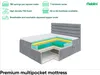 MEBLINI Boxspringbett mit Bettkasten - Gepolstert Produktbild-Vorschau 6