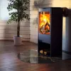 Eleganter Marmor mit Aderung – Glasbodenplatte für – Produktbild-Vorschau 3