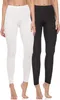 Merry Style Damen Lange Leggings aus Baumwolle 2 Pack Produktbild-Vorschau 2