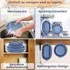 Gärkörbchen Set aus Silikon, Brot Gärkorb oval & rund, Produktbild-Vorschau 3