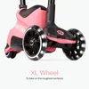 Smartrike - Scooter 4W1 Xtend + Ride-On - Rosa Salmone Anteprima dell’immagine prodotto 7