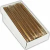 PAPSTAR Weihnachts-Leuchterkerzen 22 mm gold (1 Stück) Produktbild-Vorschau 1