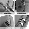 TANTOMI Rucksack Damen Klein, Cityrucksack Wasserdicht Produktbild-Vorschau 13