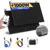 Balkonkraftwerk 1000W Solaranlage mit Balkon Halterung Produktbild-Vorschau 1