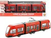 Tram a trazione elettrica rosso - ADAR Anteprima dell’immagine prodotto 1
