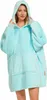 Deckenpullover Pullover Decke Kuscheldecke Oversize Uni Produktbild-Vorschau 7