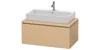 Konsolenunterschrank L-CUBE 400x920x547mm weiß hochglanz Produktbild-Vorschau 2