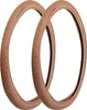 2x Brązowe, odporne na przebicie opony rowerowe Retro Style Podgląd zdjęcia produktu 2