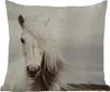 MuchoWow® Outdoor Kissen - Pferd - Strand - Mähne - 40x40 Produktbild-Vorschau 1
