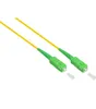 Patchkabel LWL Simplex OS2 LC (APC)/SC (APC) LSZH 15m Gelb Produktbild-Vorschau 5