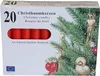 Baumkerze 9,6 cm Ø1,2 cm rot 20 Pack 445791 4009207223027 Voir les images du produit 3
