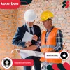 KOTARBAU® Kask Budowlany Hełm Ochronny na Budowę Kask Podgląd zdjęcia produktu 2