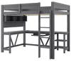 Lit superposé gaming 90 x 200 cm avec bureau, éclairage LED Voir les images du produit 14
