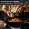 Kaisertal KT-016, Rond, Wok-/Roerbakpan, Zwart, IJzer, 26 Productafbeelding-voorbeeld 7