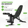 Tunturi UB60 Halterbank Verstelbaar - Fitnessbank Productafbeelding-voorbeeld 4