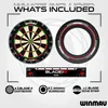 Winmau Dartboard / Dartscheibe "Blade 6" inkl. Zubehör-Set Produktbild-Vorschau 2