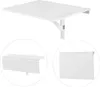 COSTWAY Wandklapptisch Wandtisch klappbar 80x60cm weiss Produktbild-Vorschau 2