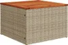 The Living Store 10-tlg. Garten-Sofagarnitur mit Kissen Produktbild-Vorschau 4
