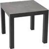 Lesli Living - Gartentisch Down - Grau - 50x50x46m Produktbild-Vorschau 1