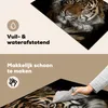 KitchenYeah© Herdabdeckplatte Tiger - Wilde Tiere - Porträt Produktbild-Vorschau 2