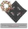Tischdecke Weihnachten 85x85 cm Schneemann Stickerei Produktbild-Vorschau 6