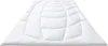 A white quilted comforter laid out flat on a white background. Produktbild-Vorschau