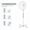 Standventilator Weiß mit Oszillation und 3 Produktbild-Vorschau 5