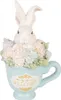 Clayre & Eef figurka dekoracyjna królik 11x9x16 cm biały Podgląd zdjęcia produktu 1