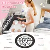 A woman is interacting with a baby in a crib, with a diagram of a control panel shown below. Anteprima dell’immagine prodotto