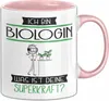 Biologin Geschenk Tasse Ich Bin Biologin Was Ist Deine Produktbild-Vorschau 1