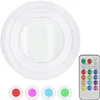 Set di 5 luci LED adesive bianche RGB a 12 colori, Ø 7 cm, Anteprima dell’immagine prodotto 1