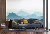 Sanders & Sanders Fototapete Berglandschaft Blau 375 x 270 Produktbild-Vorschau 3