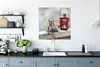 MuchoWow® Poster Eichhörnchen - Laterne - Schneeflocke - Produktbild-Vorschau 3