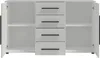 Kommode MAXIONE MX-02 mit 4 Schubladen 2 Türen Sideboard Produktbild-Vorschau 3