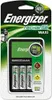The image shows the packaging of an Energizer Maxi Charger with AA and AAA rechargeable batteries. Anteprima dell’immagine prodotto