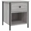 The Living Store Nachttische 2 Stk. Grau Sonoma 40x42x50 cm Produktbild-Vorschau 3