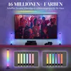 Lot de 2 lampes LED HOMCOM, lampe de table avec application Voir les images du produit 4