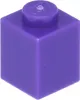 A single purple LEGO brick on a white background. Anteprima dell’immagine prodotto