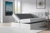 Polsterbett mit Stauraum 120x200 RECIVIO – Grau Produktbild-Vorschau 2
