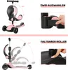 BremToy Kinderroller mit LED-Rädern, Scooter mit Produktbild-Vorschau 4