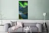MuchoWow® Poster Nordlichter - Berg - Boot - Norwegen Produktbild-Vorschau 5