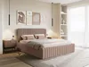 Selsey SALIANO - Polsterbett mit Samtbezug und Stauraum, Produktbild-Vorschau 3