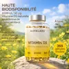 Aavalabs Vitamine D3 2000 UI | Système immunitaire et os | Voir les images du produit 9