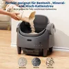 Selbstreinigendes Katzentoilette XXL Katzenklo mit Produktbild-Vorschau 13