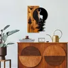 Wallity, Deer and Moon, dekoracja ścienna, orzech, metal, Podgląd zdjęcia produktu 2