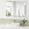 S'AFIELINA Miroir de salle de bain avec étagère 60 × 80 × Voir les images du produit 8