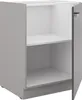 Küchen Unterschrank 60 Hochglanz Grau Küchenzeile Produktbild-Vorschau 2