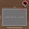 ITENGA Tischset A3 Schön dass du da bist V3 grau Produktbild-Vorschau 2